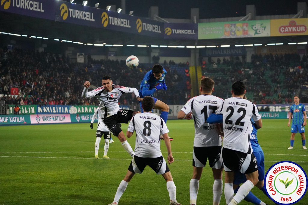 ÇAYKUR RİZESPOR 1 - 1 BEŞİKTAŞ
