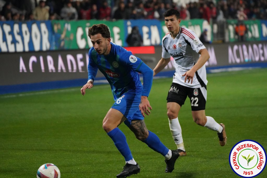 ÇAYKUR RİZESPOR 1 - 1 BEŞİKTAŞ