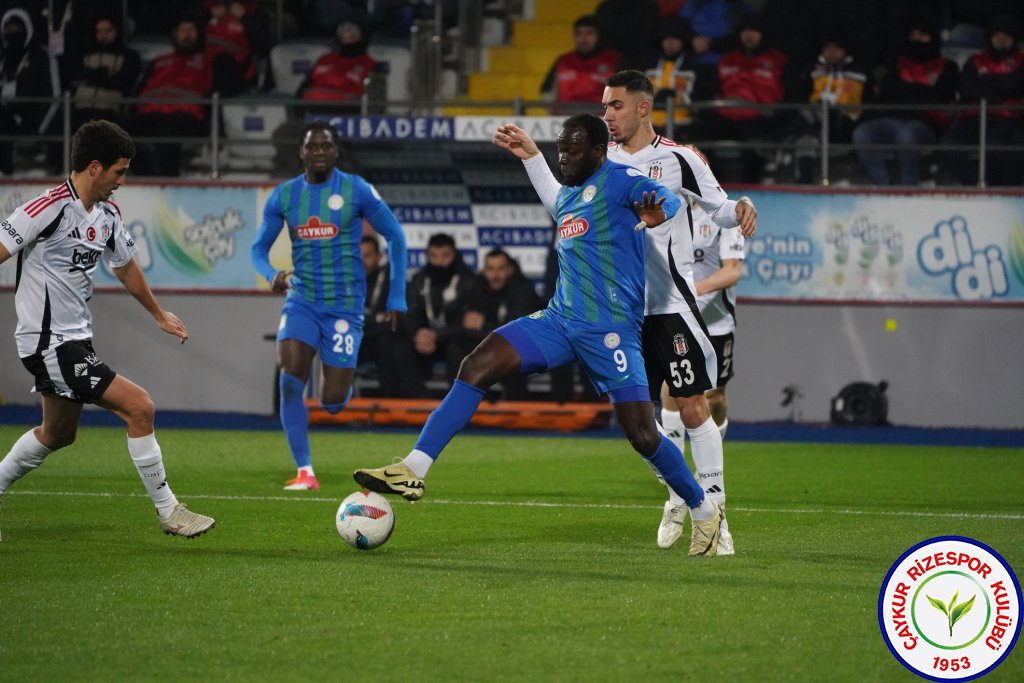 ÇAYKUR RİZESPOR 1 - 1 BEŞİKTAŞ