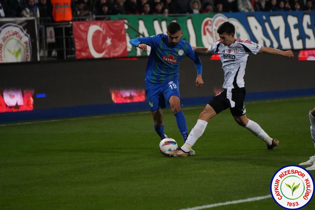 ÇAYKUR RİZESPOR 1 - 1 BEŞİKTAŞ
