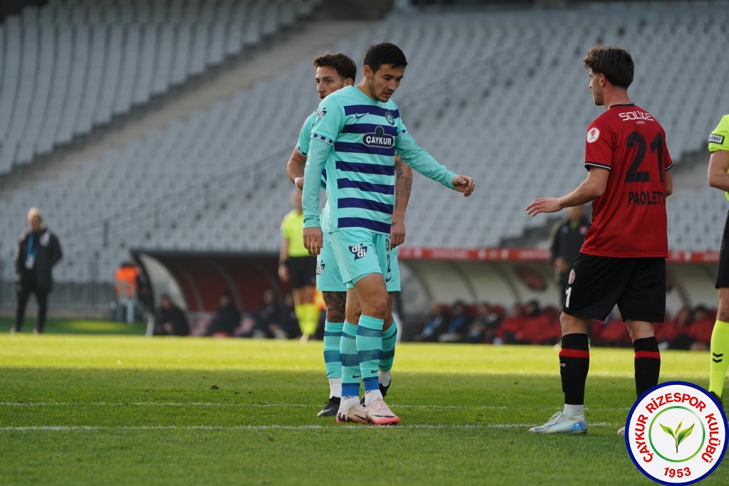 SOLWIE ENERGY FATİH KARAGÜMRÜK 1-0 ÇAYKUR RİZESPOR