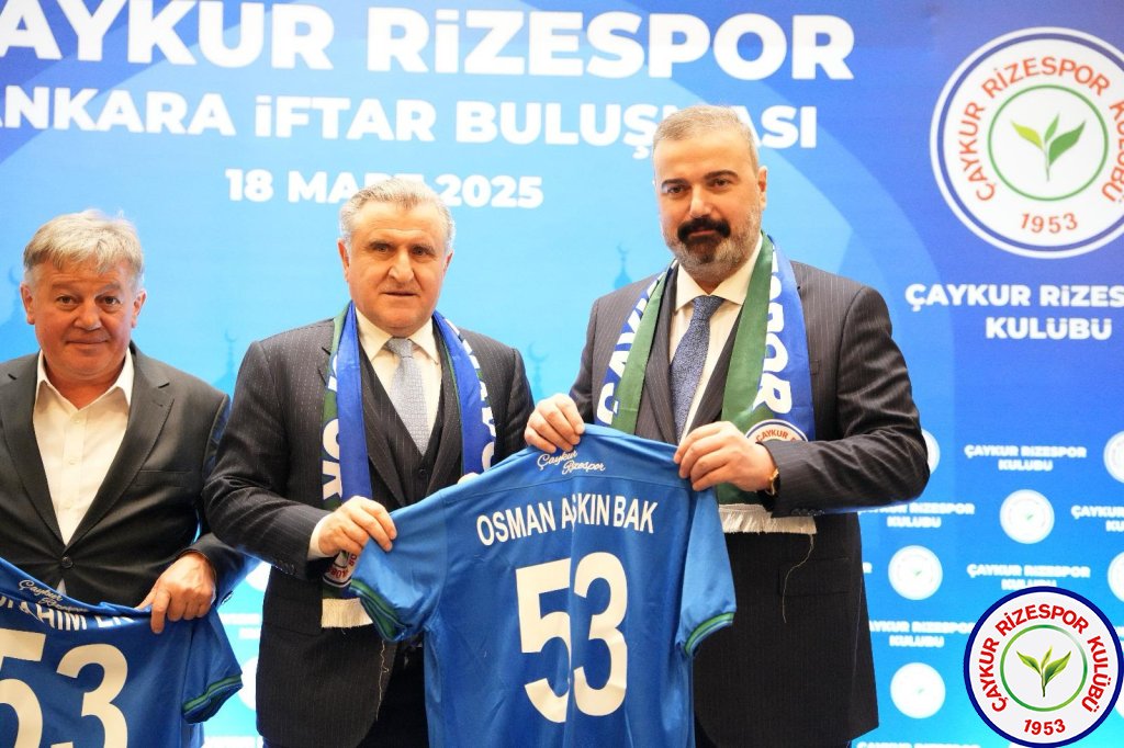 Çaykur Rizespor Kulübü’nden Ankara’da iftar