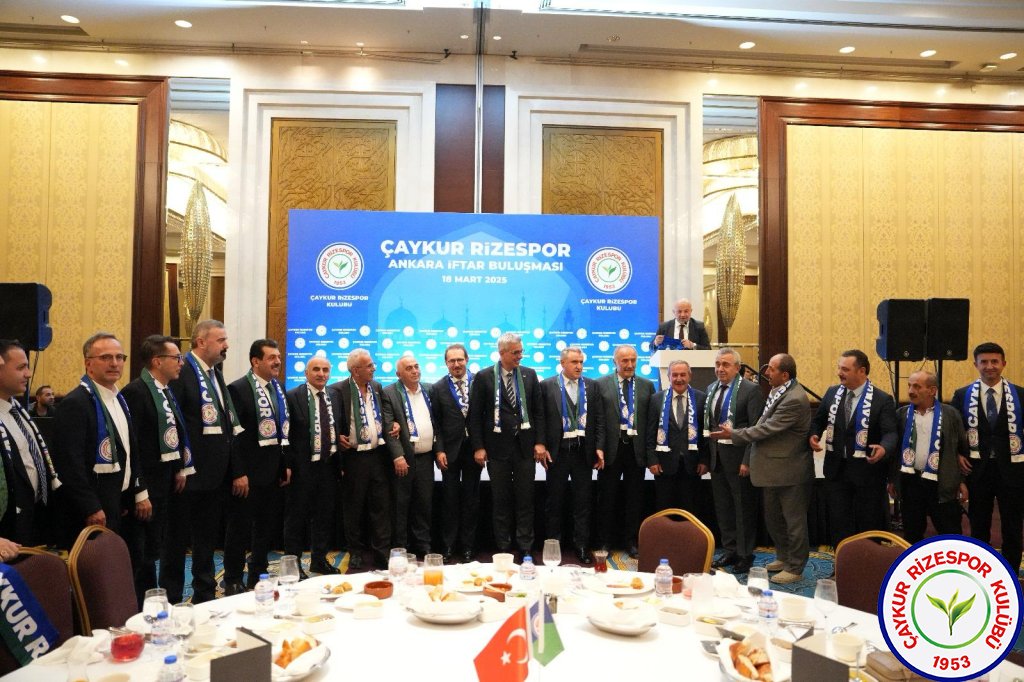 Çaykur Rizespor Kulübü’nden Ankara’da iftar