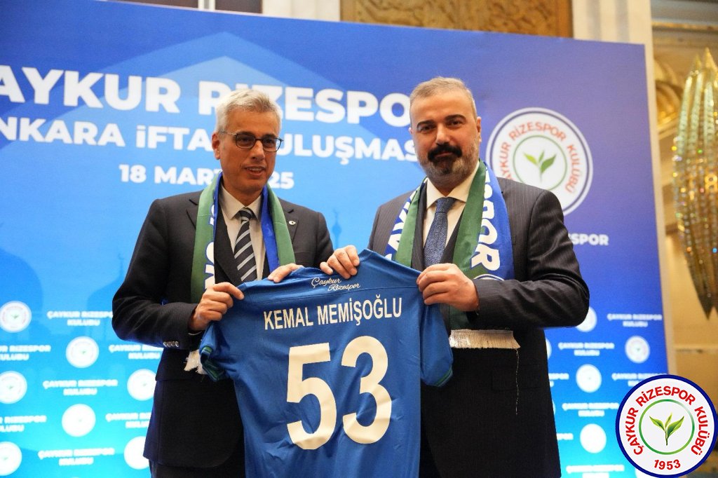 Çaykur Rizespor Kulübü’nden Ankara’da iftar