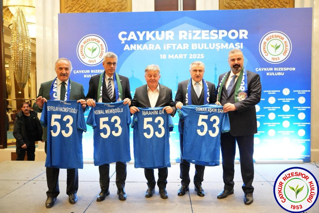 Çaykur Rizespor Kulübü’nden Ankara’da iftar