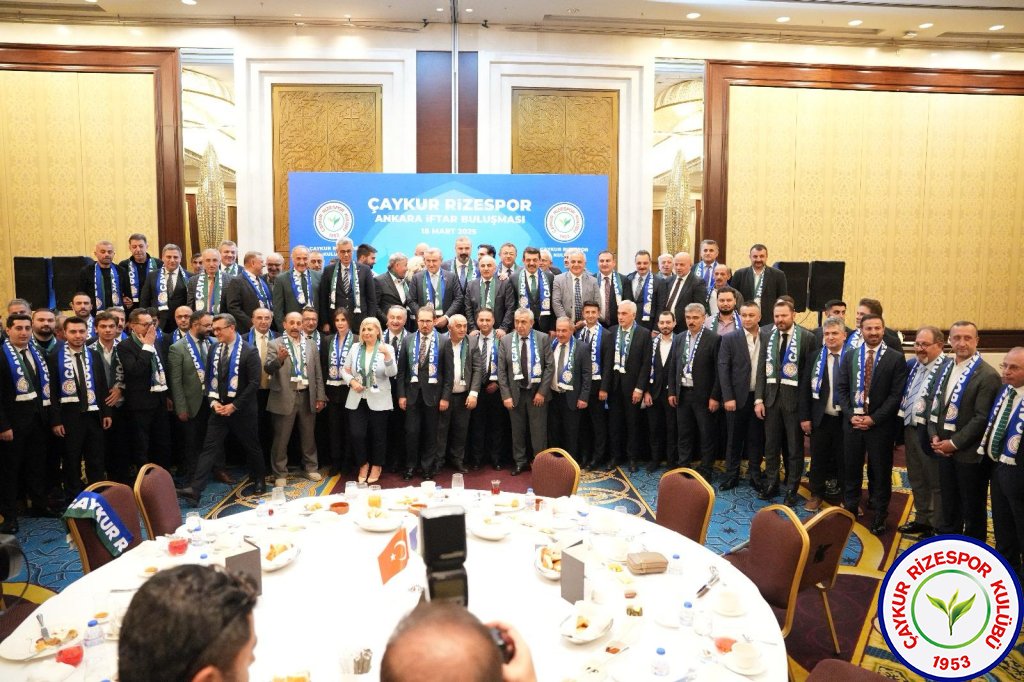 Çaykur Rizespor Kulübü’nden Ankara’da iftar