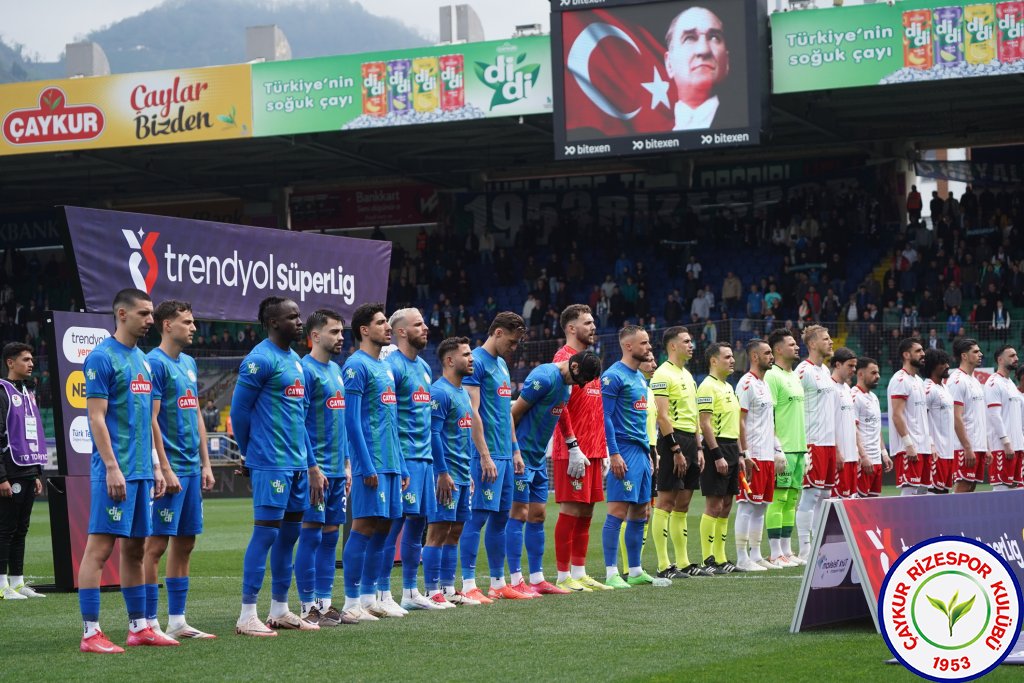 ÇAYKUR RİZESPOR A.Ş. 1 - 1 NET GLOBAL SİVASSPOR