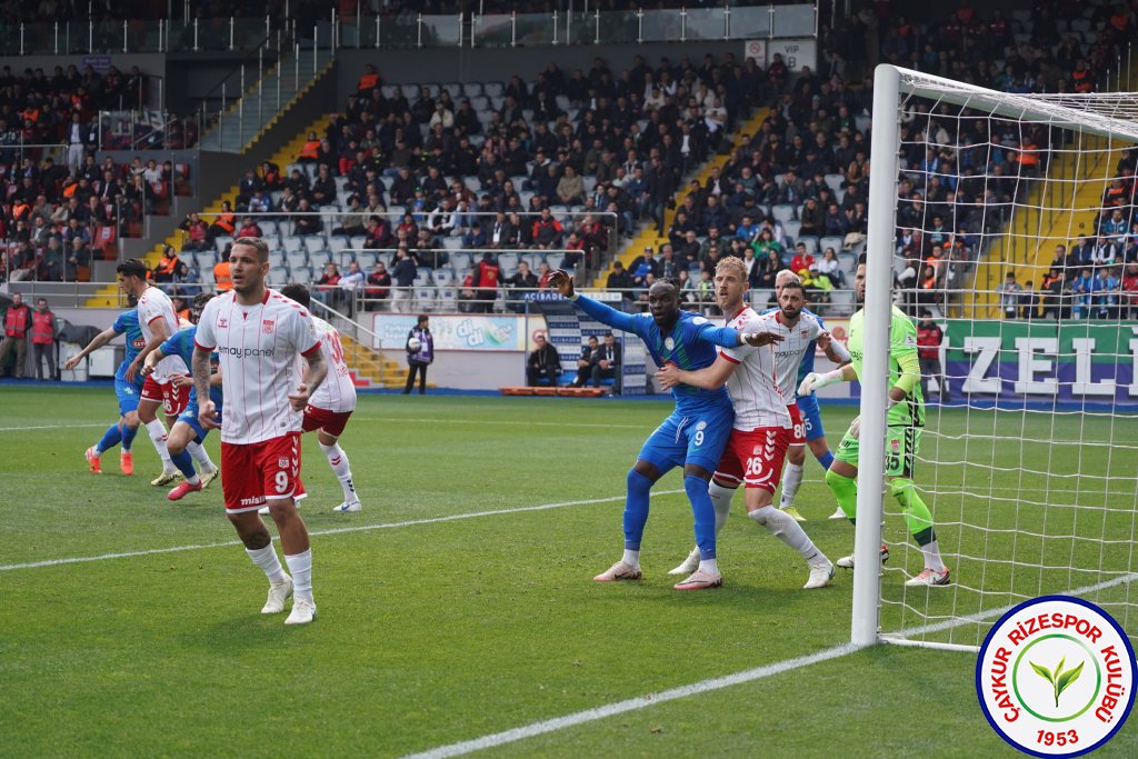 ÇAYKUR RİZESPOR A.Ş. 1 - 1 NET GLOBAL SİVASSPOR