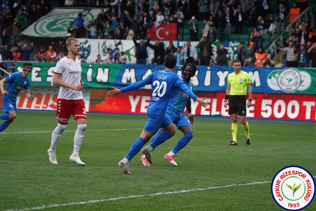 ÇAYKUR RİZESPOR A.Ş. 1 - 1 NET GLOBAL SİVASSPOR