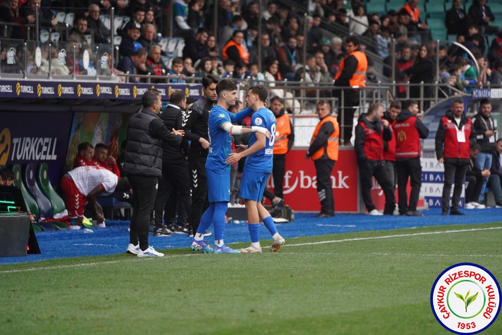 ÇAYKUR RİZESPOR A.Ş. 1 - 1 NET GLOBAL SİVASSPOR