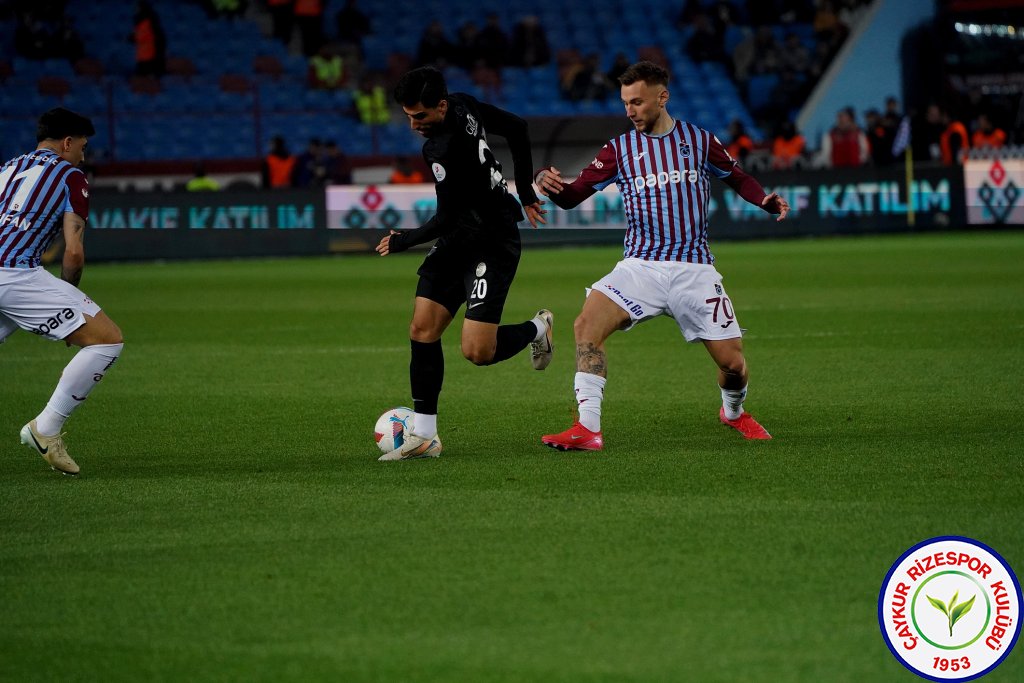 TRABZONSPOR 2 - 0 ÇAYKUR RİZESPOR