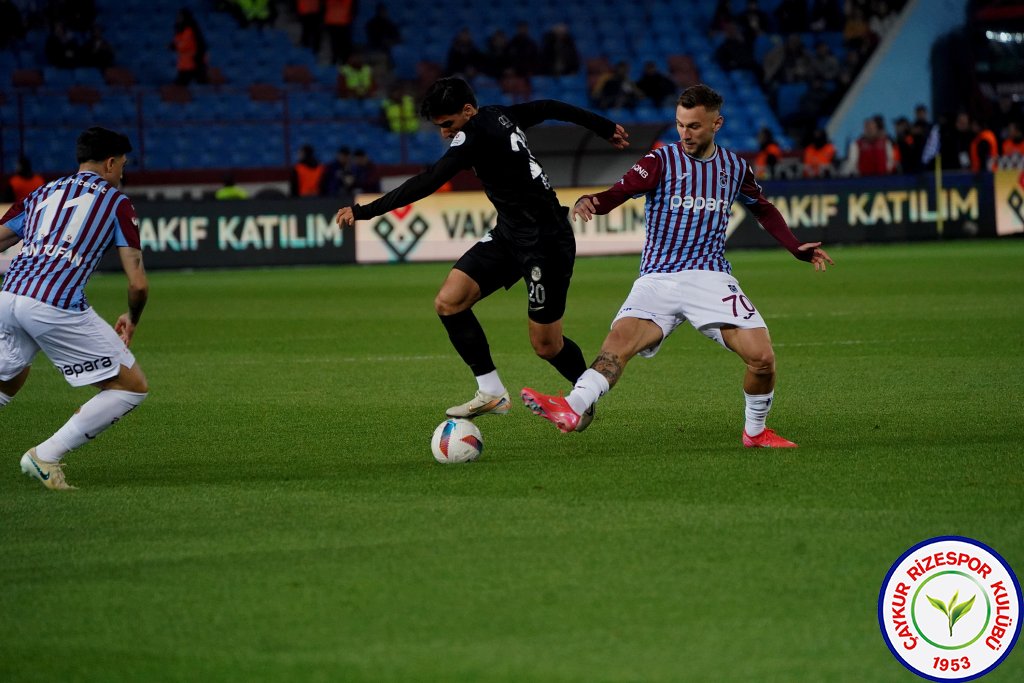 TRABZONSPOR 2 - 0 ÇAYKUR RİZESPOR