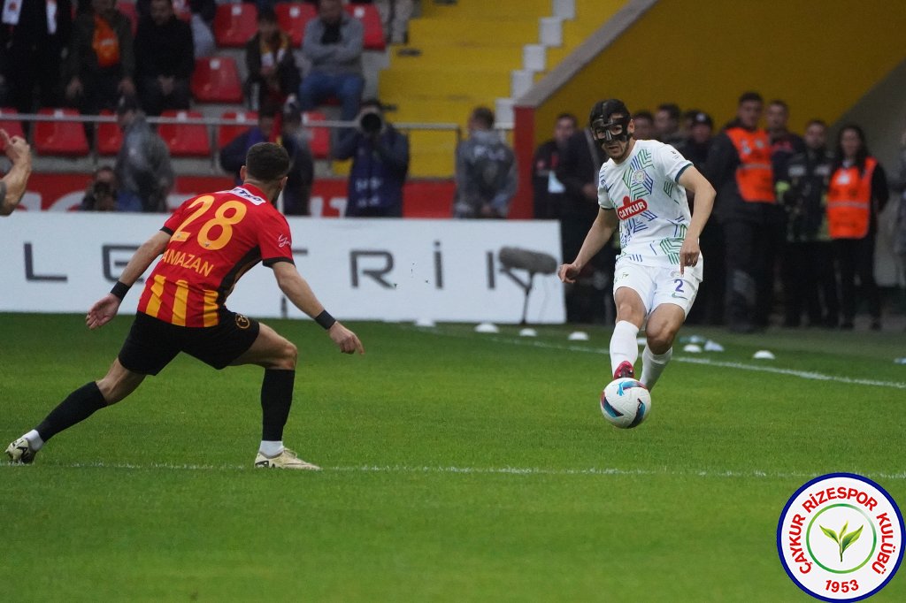 BELLONA KAYSERİSPOR 1 - 0ÇAYKUR RİZESPOR