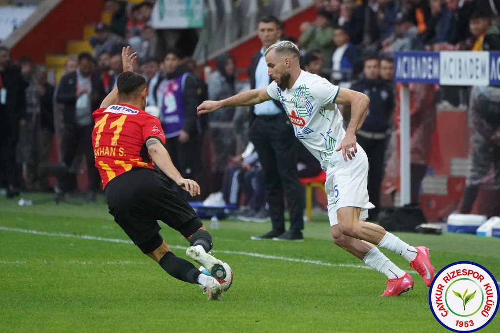 BELLONA KAYSERİSPOR 1 - 0ÇAYKUR RİZESPOR