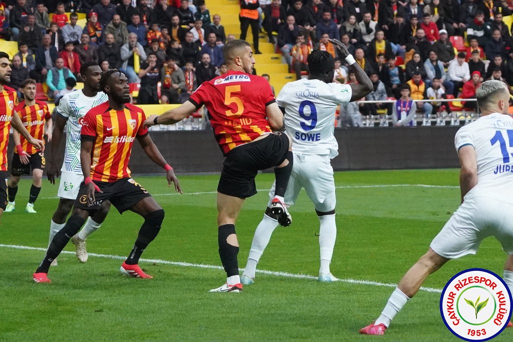 BELLONA KAYSERİSPOR 1 - 0ÇAYKUR RİZESPOR
