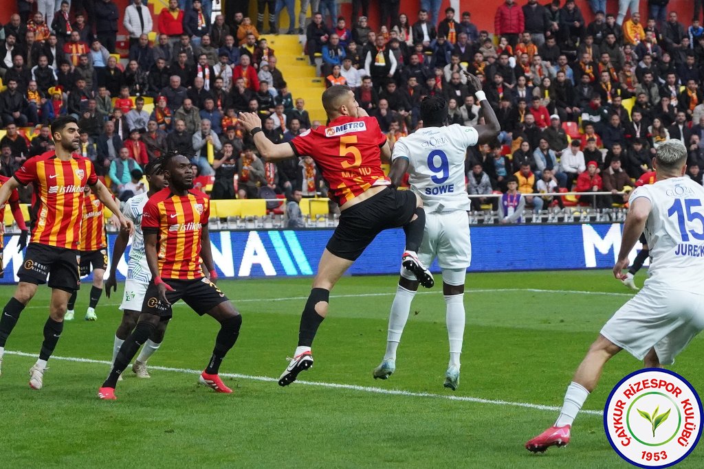 BELLONA KAYSERİSPOR 1 - 0ÇAYKUR RİZESPOR