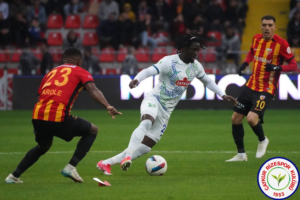 BELLONA KAYSERİSPOR 1 - 0ÇAYKUR RİZESPOR