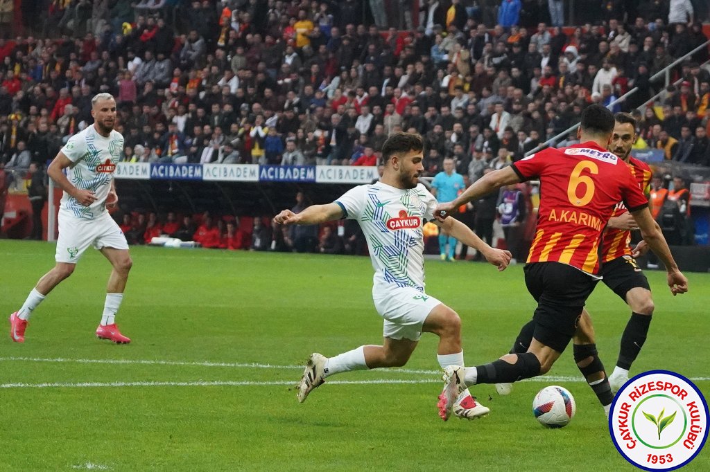 BELLONA KAYSERİSPOR 1 - 0ÇAYKUR RİZESPOR