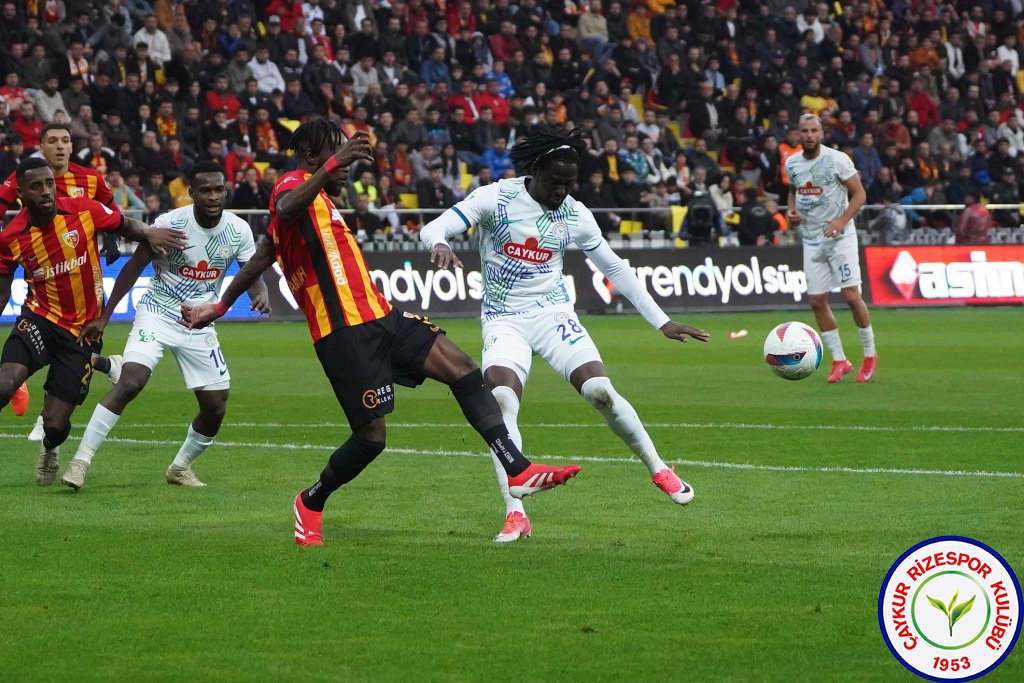 BELLONA KAYSERİSPOR 1 - 0ÇAYKUR RİZESPOR