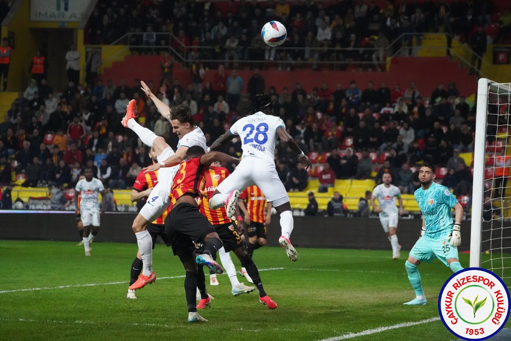 BELLONA KAYSERİSPOR 1 - 0ÇAYKUR RİZESPOR