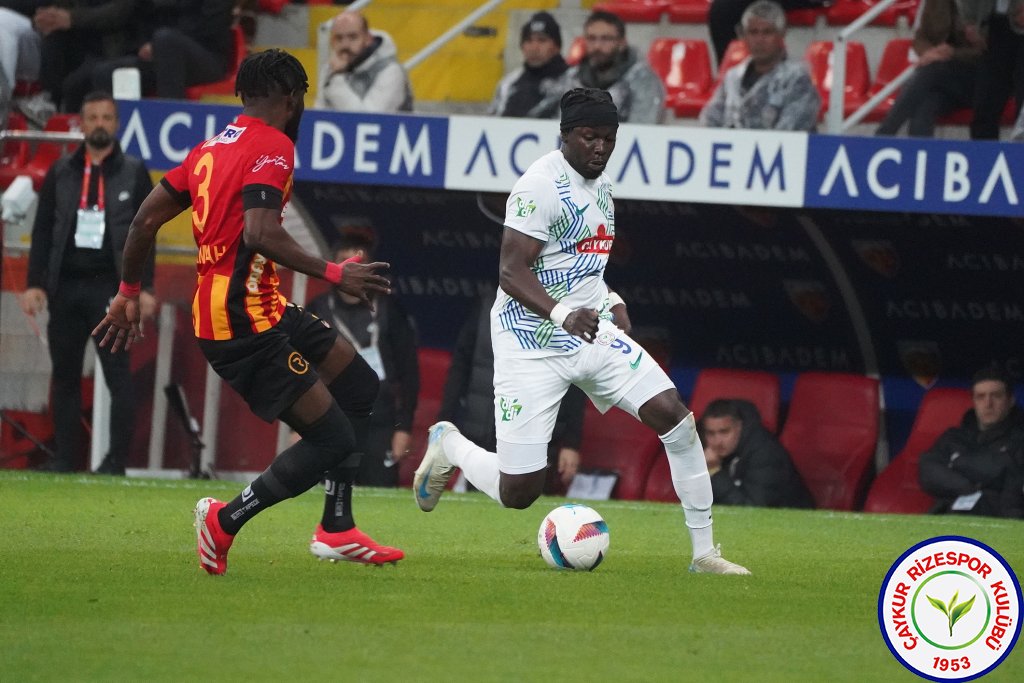 BELLONA KAYSERİSPOR 1 - 0ÇAYKUR RİZESPOR