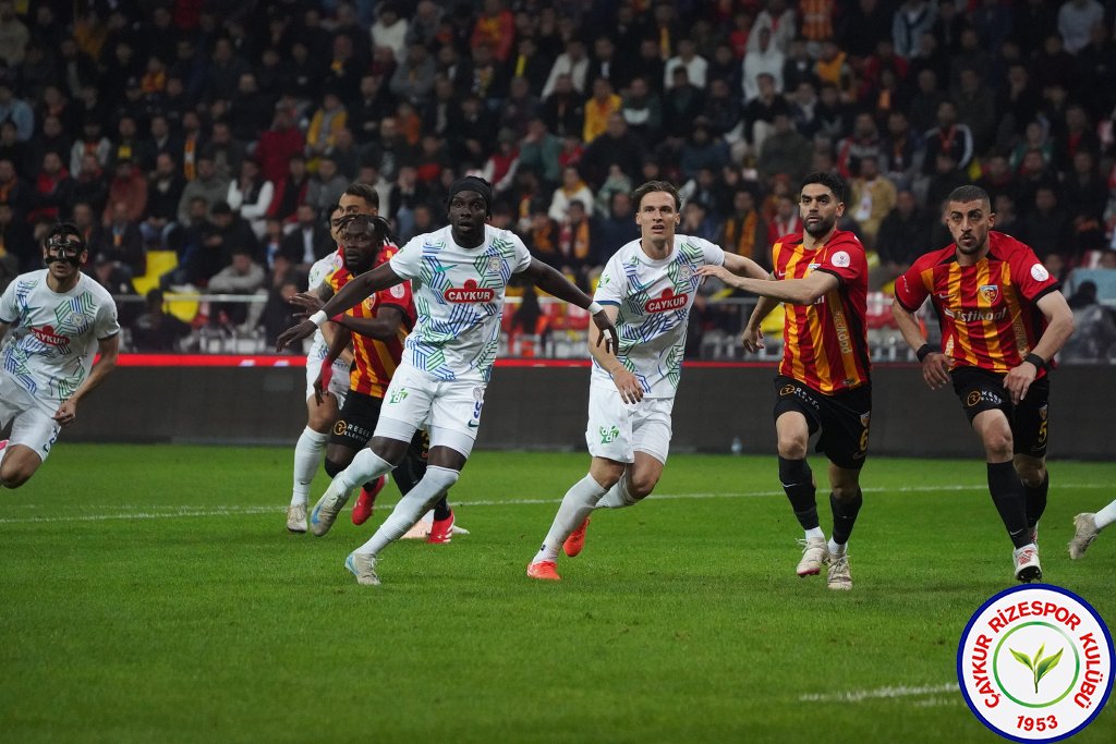 BELLONA KAYSERİSPOR 1 - 0ÇAYKUR RİZESPOR
