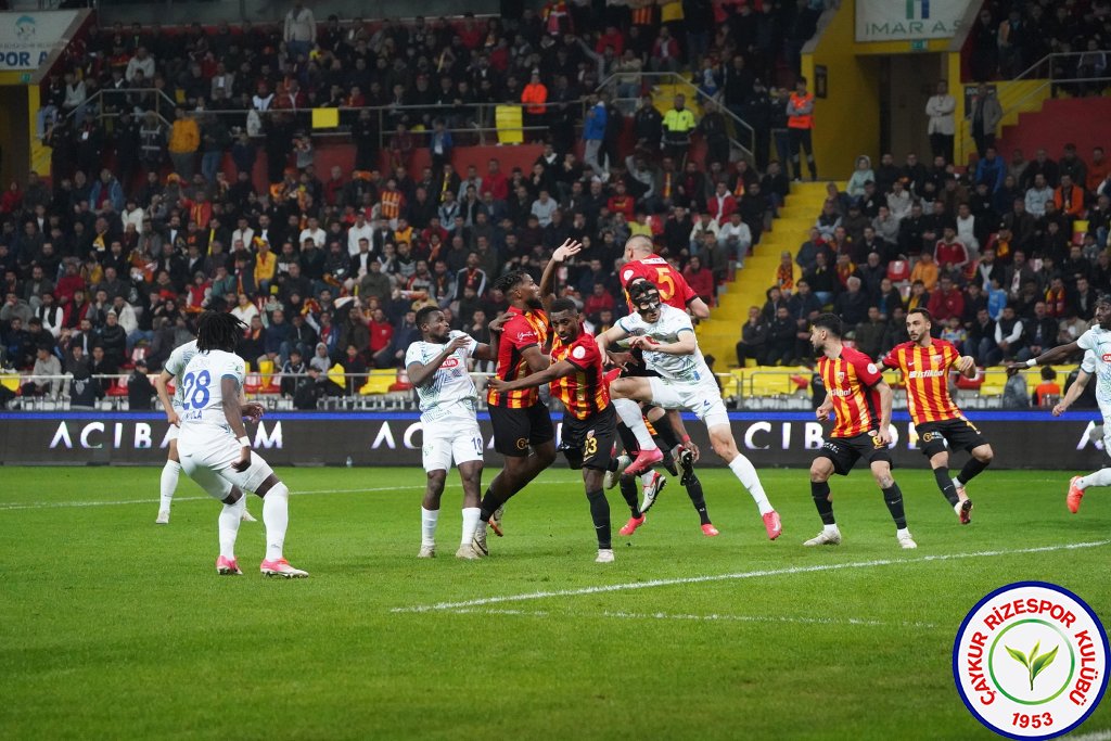 BELLONA KAYSERİSPOR 1 - 0ÇAYKUR RİZESPOR