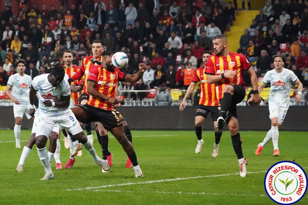 BELLONA KAYSERİSPOR 1 - 0ÇAYKUR RİZESPOR