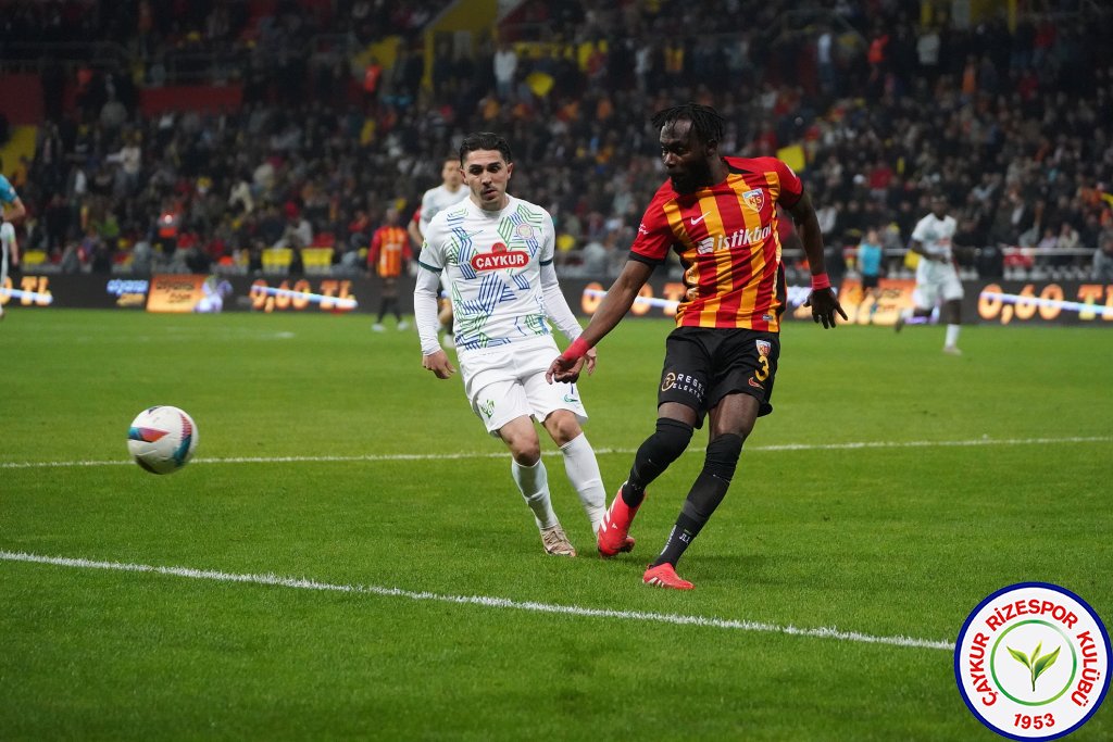 BELLONA KAYSERİSPOR 1 - 0ÇAYKUR RİZESPOR