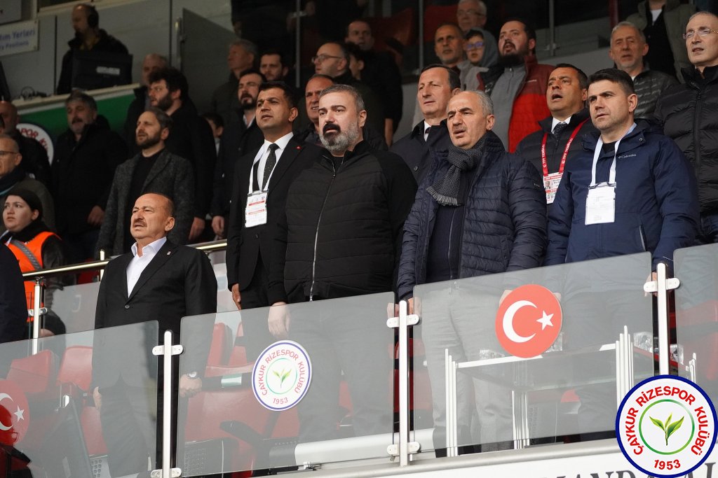 ÇAYKUR RİZESPOR 2 - 0 GAZİANTEP FUTBOL KULÜBÜ