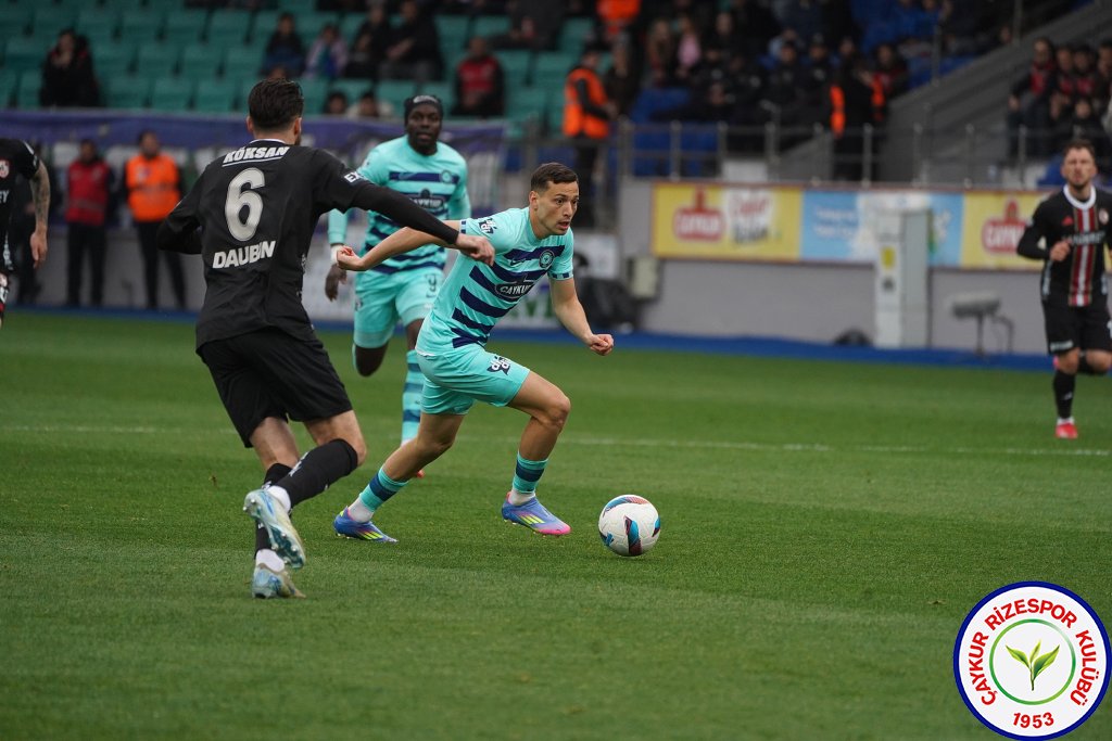 ÇAYKUR RİZESPOR 2 - 0 GAZİANTEP FUTBOL KULÜBÜ