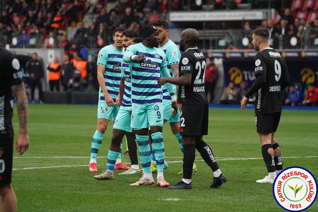 ÇAYKUR RİZESPOR 2 - 0 GAZİANTEP FUTBOL KULÜBÜ
