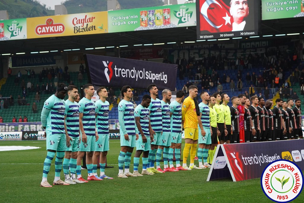 ÇAYKUR RİZESPOR 2 - 0 GAZİANTEP FUTBOL KULÜBÜ