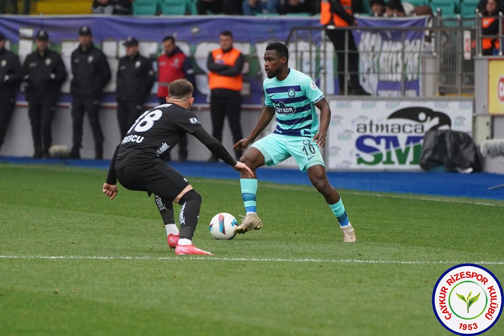 ÇAYKUR RİZESPOR 2 - 0 GAZİANTEP FUTBOL KULÜBÜ
