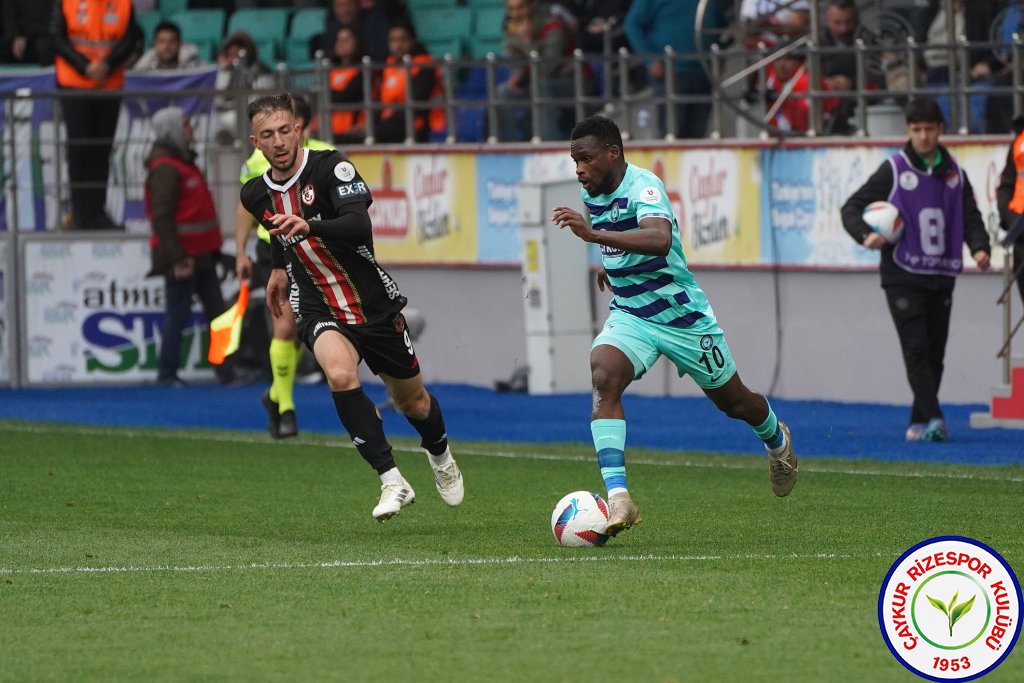 ÇAYKUR RİZESPOR 2 - 0 GAZİANTEP FUTBOL KULÜBÜ
