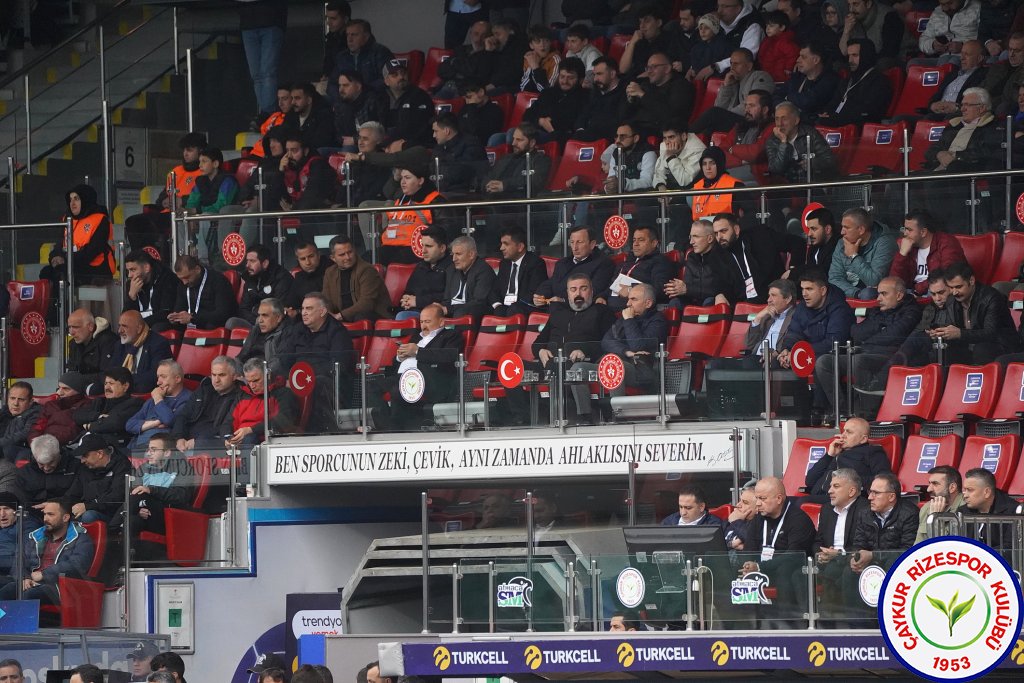 ÇAYKUR RİZESPOR 2 - 0 GAZİANTEP FUTBOL KULÜBÜ