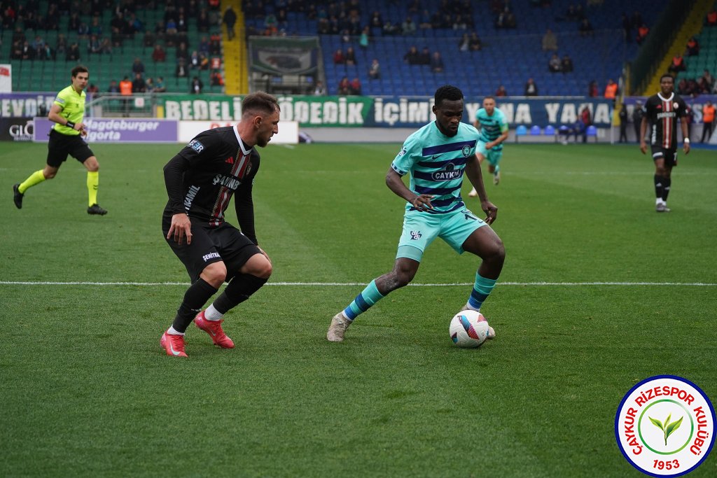 ÇAYKUR RİZESPOR 2 - 0 GAZİANTEP FUTBOL KULÜBÜ
