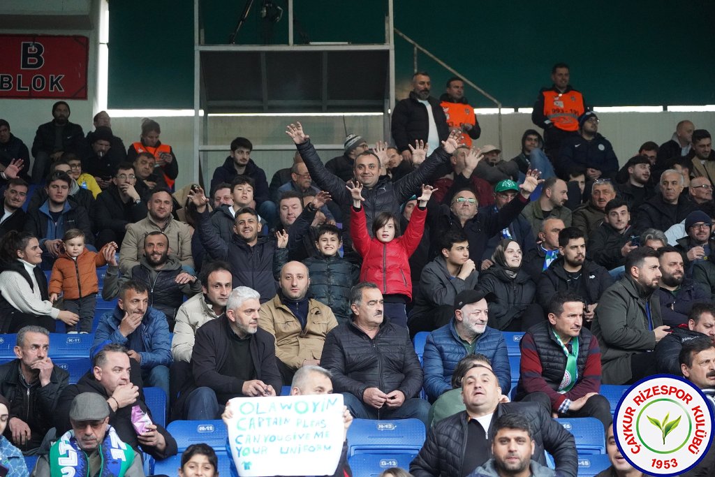 ÇAYKUR RİZESPOR 2 - 0 GAZİANTEP FUTBOL KULÜBÜ