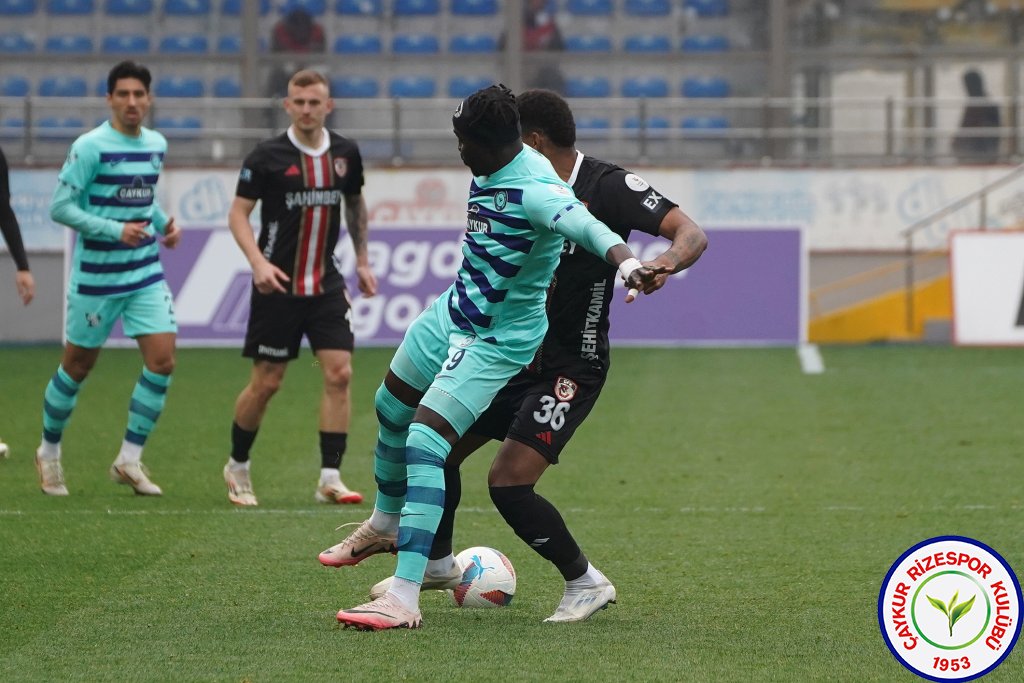 ÇAYKUR RİZESPOR 2 - 0 GAZİANTEP FUTBOL KULÜBÜ