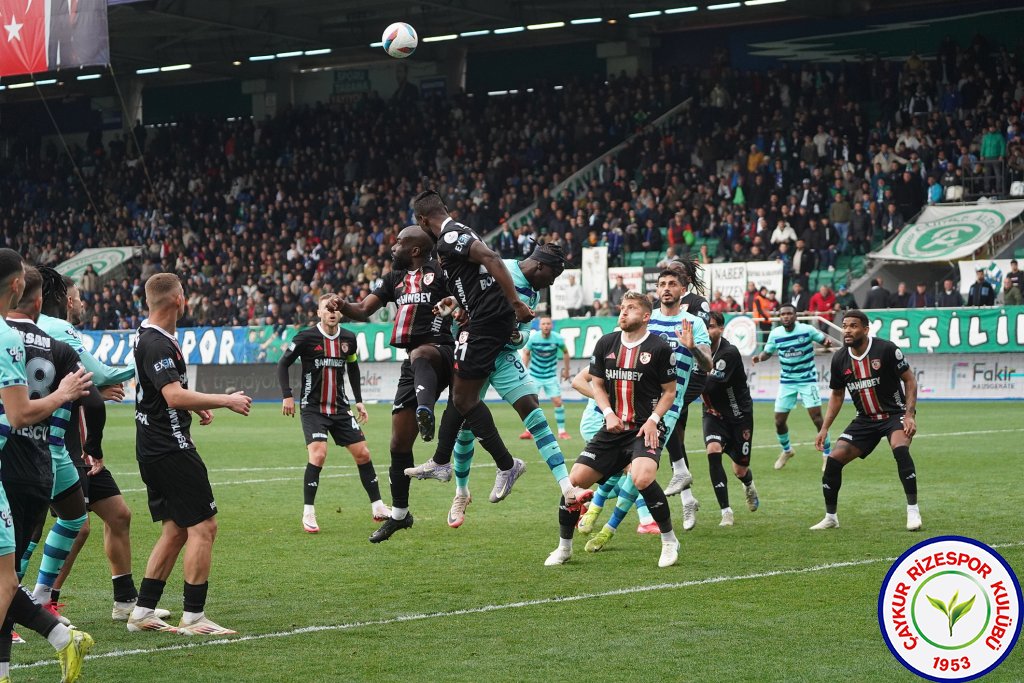 ÇAYKUR RİZESPOR 2 - 0 GAZİANTEP FUTBOL KULÜBÜ