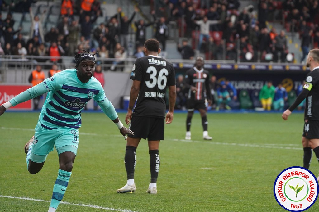 ÇAYKUR RİZESPOR 2 - 0 GAZİANTEP FUTBOL KULÜBÜ