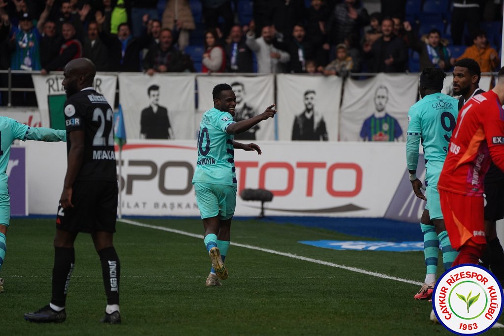 ÇAYKUR RİZESPOR 2 - 0 GAZİANTEP FUTBOL KULÜBÜ