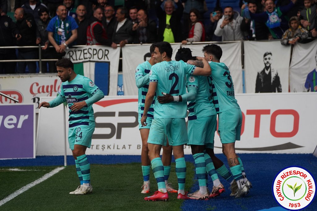 ÇAYKUR RİZESPOR 2 - 0 GAZİANTEP FUTBOL KULÜBÜ