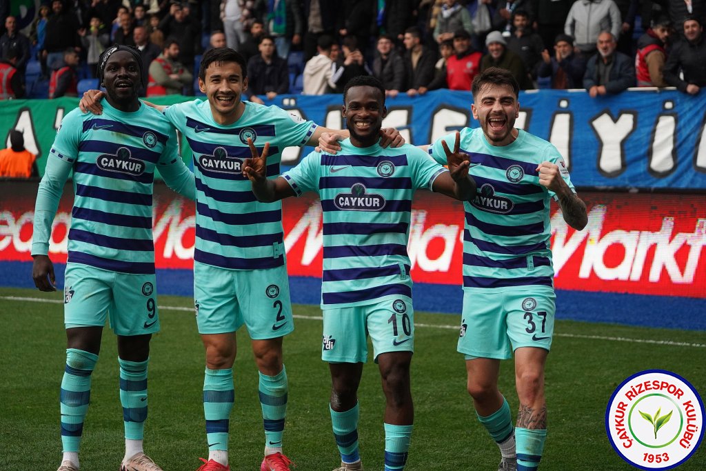 ÇAYKUR RİZESPOR 2 - 0 GAZİANTEP FUTBOL KULÜBÜ