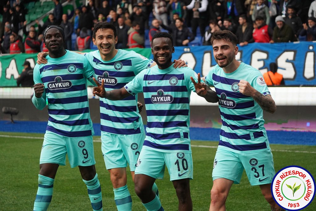 ÇAYKUR RİZESPOR 2 - 0 GAZİANTEP FUTBOL KULÜBÜ