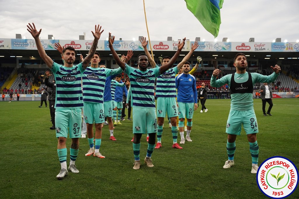 ÇAYKUR RİZESPOR 2 - 0 GAZİANTEP FUTBOL KULÜBÜ