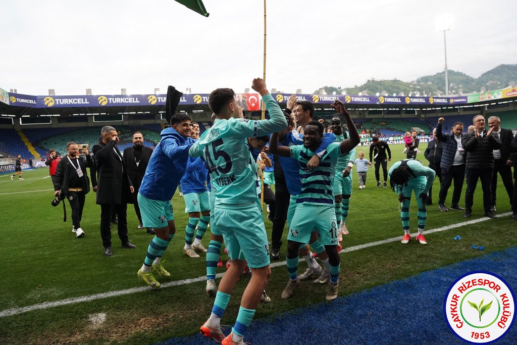 ÇAYKUR RİZESPOR 2 - 0 GAZİANTEP FUTBOL KULÜBÜ