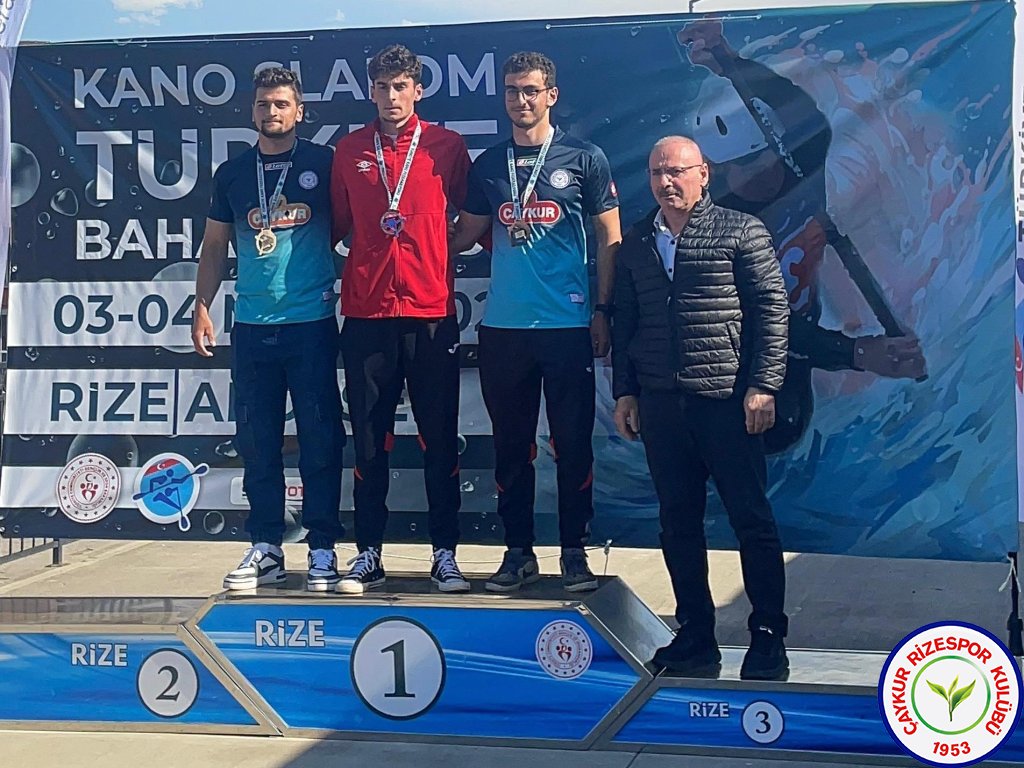 Akarsu Kano Bahar Kupası Yarışları Rize'de yapıldı