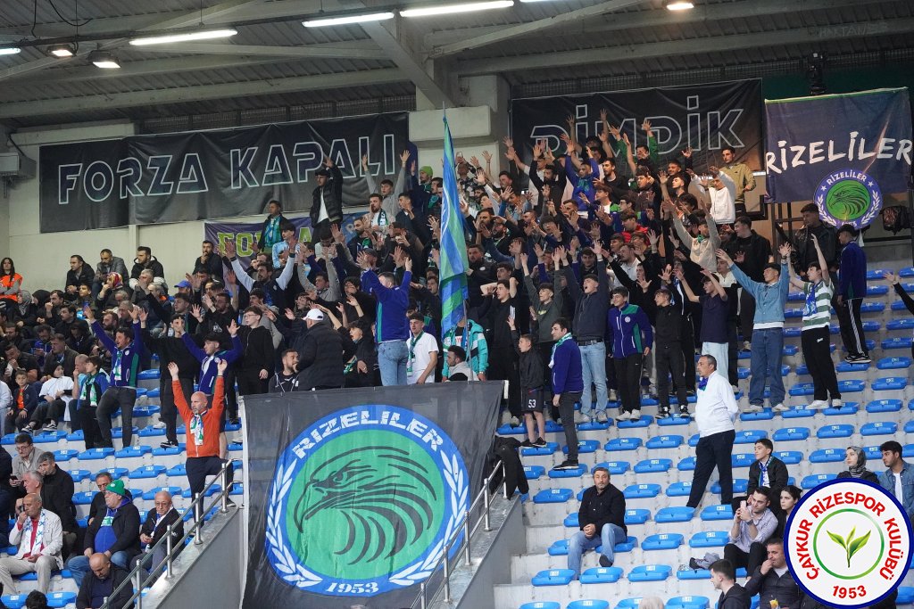 ÇAYKUR RİZESPOR A.Ş. 6 - 3 GÖZTEPE A.Ş.