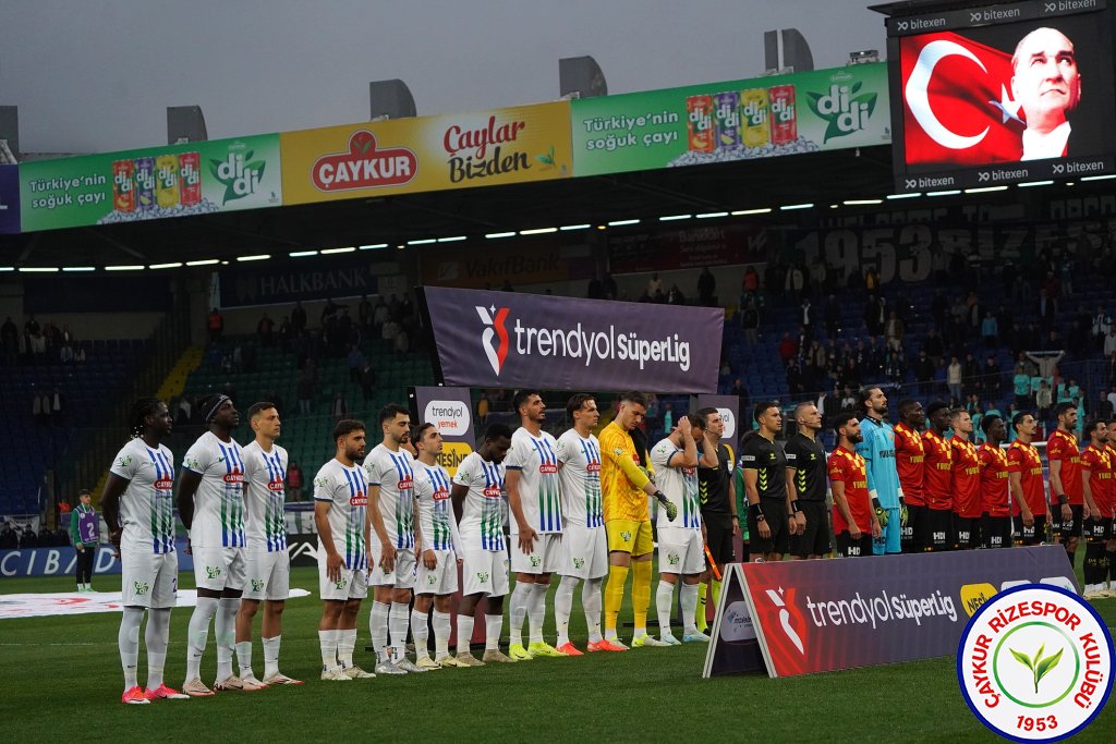 ÇAYKUR RİZESPOR A.Ş. 6 - 3 GÖZTEPE A.Ş.